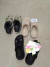 crocs卡駱馳洞洞鞋貝雅男鞋女鞋輕便耐磨一腳蹬拖鞋休閑鞋|10126 黑色-001 45 (290mm) 曬單實(shí)拍圖