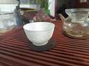 花桓八方來財(cái)羊脂玉茶杯景德鎮(zhèn)手工浮雕白瓷茶杯中式品茗主人杯個(gè)人杯 八方聚財(cái)主人杯 曬單實(shí)拍圖
