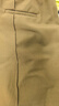JNBY/江南布衣25夏新品休閑褲簡約大方松緊直筒褲日常5P5E12160 217/灰淺咖 M 曬單實拍圖