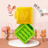 Hape(德國)嬰兒童拼插玩具大顆粒易抓握軟膠浮雕積木生日禮物E8365 曬單實(shí)拍圖