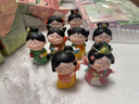 如果（Roogo）古風(fēng)國潮治愈系小擺件創(chuàng)意裝飾品辦公桌面可愛仕女送女生生日禮物 盲盒八個不重復(fù)+展示架禮袋 曬單實(shí)拍圖