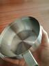 三四鋼304不銹鋼飯盒快餐碗學(xué)生上班族食堂打飯保溫防燙快餐杯飯缸碗 雙層(帶隔層) 1100ml 曬單實(shí)拍圖