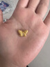 第一福黃金足金999蝴蝶擺件吊墜古法轉運珠DIY手鏈串珠配珠送女友禮物 約3.01g 按實(shí)發(fā)克重多退少補 曬單實(shí)拍圖