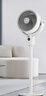 艾美特（AIRMATE）【360°循環(huán)】空氣循環(huán)扇電風扇家用大風量電扇臺式落地扇小風扇語音智能輕音換氣風扇 FA18-SRD161 曬單實拍圖