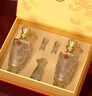 五糧液股份出品 官方授權(quán) 52度優(yōu)級(jí) 濃香型白酒 喜福盛世 52度 500mL 2瓶 禮盒裝（內(nèi)含酒具） 曬單實(shí)拍圖
