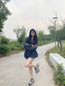 CAMILA KSENIA老爹鞋女士2025新款夏季時尚厚底增高百搭網(wǎng)面透氣休閑運動女鞋子 灰色 37 曬單實拍圖