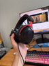iKF V11 Pro7.1四模無線游戲耳機(jī)頭戴式7.1環(huán)繞音效藍(lán)牙有線電競專用三角洲FPS無畏契約辨位 黑紅色 曬單實(shí)拍圖