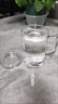 玘瑄100%純天然水晶杯原礦水晶辦公大容量把手茶具茶杯可刻字家用高端 380ml水晶玻璃茶杯 曬單實拍圖