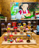 高顏值盲盒收納展示架popmart亞克力泡泡瑪特透明防塵手辦展示柜 大號【2疊加4階梯】 曬單實(shí)拍圖