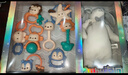 澳貝（auby）嬰幼兒童玩具牙膠手搖鈴新生兒禮盒+兔子安撫巾毛絨玩偶滿月禮物 曬單實拍圖
