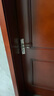 虎頓（HOTUN）木門(mén)鎖臥室門(mén)鎖室內(nèi)門(mén)鎖可調(diào)節(jié)尺寸通用門(mén)鎖免改孔門(mén)鎖KTS02-M125 曬單實(shí)拍圖