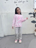 NIKE耐克女童秋季套裝 2025新款男童運動(dòng)套裝兒童秋裝衣服兩件套長(cháng)袖 櫻花粉 【100%純棉】 150 /M 【建議身高140-152cm】 曬單實(shí)拍圖