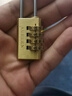奧本 密碼銅掛鎖 拉桿箱包鎖宿舍健身房?jì)ξ锕耖T(mén)鎖 工具箱密碼鎖JH202 曬單實(shí)拍圖