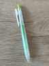 斑馬牌（ZEBRA）Chill悅芯筆 0.5mm簽字筆學(xué)生考試刷題專(zhuān)用筆高顏值學(xué)習辦公文具用品 JJ118 透明桿·淺綠單支裝 曬單實(shí)拍圖