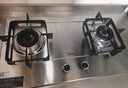 美的（Midea）燃?xì)庠钜夯瘹?雙灶具 家用5.0kW猛火灶臺嵌兩用 不銹鋼面板 線性精控 一級能效 Q315-M 曬單實(shí)拍圖