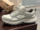 斯凱奇（Skechers）男鞋復古戶(hù)外鞋徒步鞋輕質(zhì)舒適緩震城市戶(hù)外運動(dòng)休閑鞋237631 自然色/灰色/NTGY 41 曬單實(shí)拍圖