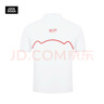 JOY&DOGA“35711”夢(mèng)想系列文化衫 夏季T恤短袖翻領(lǐng) 白色POLO L 曬單實(shí)拍圖