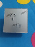 國際電工陶瓷芯86型暗裝超薄拉扣式開(kāi)關(guān)插座面板冰藍鋼化玻璃一開(kāi)五孔插座 錯位五孔 曬單實(shí)拍圖