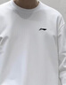 李寧長袖T恤男士運(yùn)動(dòng)衛(wèi)衣春夏秋季棉質(zhì)寬松上衣休閑圓領(lǐng)套頭衫打底衫 曬單實(shí)拍圖