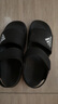 阿迪達(dá)斯（adidas）兒童涼鞋夏季男女大小童沙灘鞋 GW0344黑 4/36碼/225mm  曬單實拍圖