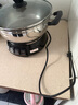蘇泊爾（SUPOR）電蒸鍋多功能電煮鍋家用電熱鍋電蒸籠電炒鍋15L大容量蒸菜神器2200W大功率 15L ZN32YK12 曬單實(shí)拍圖