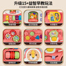 貝初眾一歲寶寶周歲生日禮物兒童玩具男孩0-1-3歲小火車學(xué)步車2早教盒子 5合1多功能【手提大禮盒】綠 女孩嬰兒學(xué)步車寶寶小孩益啟智 曬單實(shí)拍圖