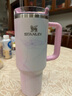 STANLEY巨無霸吸管杯大容量辦公車載不銹鋼杯子1.18L-薄紗水彩七夕送禮 曬單實(shí)拍圖