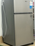 華寶小冰箱小型家用出租房用冷藏冷凍兩用一級能效節能省電迷你宿舍寢室辦公室二門(mén)電冰箱 一級能效-58L銀色-三天約一度電 曬單實(shí)拍圖