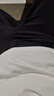 唐獅（TonLion）2025女彈力煙管小腳牛仔褲 黑色 29  曬單實(shí)拍圖
