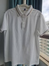 憶服服設(shè)高端定制t恤工作服短袖衫男女翻領(lǐng)polo衫文化廣告衫印logo工裝 白色 薄款 定制請咨詢客服 L (170) 曬單實拍圖