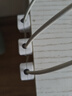 Masentek 磁吸理線(xiàn)器數據線(xiàn)收納手機線(xiàn)充電線(xiàn)固定器桌面免打孔線(xiàn)卡子扣自粘 白色【6個(gè)裝】 曬單實(shí)拍圖