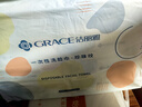 潔麗雅（Grace）一次性洗臉毛巾居家便攜潔面巾擦臉巾珍珠紋款8包 60片/包 曬單實拍圖