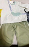 戴維貝拉（DAVE＆BELLA）休閑男童套裝寶寶衣服洋氣兒童衛衣長(cháng)褲兩件套2025秋季新款童裝 杏色【現貨】 110 cm（建議身高100-110cm） 曬單實(shí)拍圖