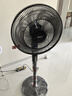 美的（Midea）電風(fēng)扇家用風(fēng)扇 落地扇 立式輕音節(jié)能強(qiáng)風(fēng)電扇 宿舍降溫循環(huán)柔風(fēng)自然風(fēng)桌面小風(fēng)扇 【7葉低噪】SAF35MA 曬單實(shí)拍圖
