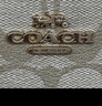 蔻馳（COACH）【品牌直供】七夕禮物女士中號單肩托特包卡其棕色4455IME74 曬單實(shí)拍圖
