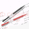 小米巨能寫(xiě)中性筆米家簽字筆芯黑色0.5mm寫(xiě)字水筆商務(wù)辦公考試專(zhuān)用筆文具用品子彈頭碳素學(xué)生 【特惠裝】按壓式中性筆2支+5支筆芯 （4黑1紅） 曬單實(shí)拍圖