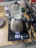 金灶（KAMJOVE） 電茶爐噴淋式煮茶器蒸茶器燒水壺保溫恒溫家用多功能涌泉式底部自動(dòng)上水電熱水壺 0.9L E9A 曬單實(shí)拍圖