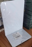 離草 書(shū)立架書(shū)架桌上書(shū)擋板書(shū)靠書(shū)支架置物架隔書(shū)靠書(shū)板書(shū)隔板T型架子金屬鐵書(shū)立 珍珠白（高17.2cm） 曬單實(shí)拍圖