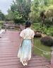 G.DUCKKIDS童裝漢服女童夏裝套裝兒童馬面裙一片式唐裝中國風女大童裙子春秋 817馬面裙套裝【夏款】 170 尺碼15~16歲【160-170cm】cm 曬單實拍圖