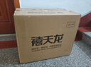 禧天龍塑料衣物收納箱玩具整理箱55L 透明 3個裝 帶輪 曬單實拍圖
