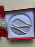 中國黃金（CHINA GOLD）S925銀天然淡水珍珠項鏈媽媽款紀念日生日禮物送女友老婆媽媽婆婆 淡水珍珠項鏈【送媽媽專(zhuān)屬禮盒】 曬單實(shí)拍圖