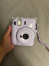富士instax mini12一次成像拍立得相機（mini11拍立得相機升級版） 鳶尾紫 套餐1：官配+10張+保護殼 曬單實(shí)拍圖