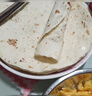 華田禾邦 燙面春餅 1.05kg 30張 無油手抓餅卷餅薄餅烙饃 速食早餐半成品 曬單實(shí)拍圖