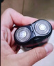 米家電動(dòng)剃須刀S100【便攜出游】小米刮胡刀旋轉雙刀頭家庭可用90分鐘續航Type-C快充  教師節禮物 曬單實(shí)拍圖