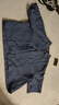 無(wú)印良品（MUJI）女式 棉漢麻短袖襯衫 女士襯衣內搭上衣 25年夏季女裝 BCD90C5S 煙熏藍色 M (160/84A) 曬單實(shí)拍圖