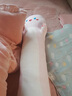 MPPMCK兒童抱枕睡覺(jué)專(zhuān)用小孩安撫陪睡長(cháng)條兔子布娃娃女孩玩偶公仔可拆洗 粉紅色 枕套 110厘米【大號：適人夾腿】 曬單實(shí)拍圖