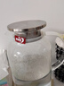 青蘋果耐熱冷水壺1.95升 可加熱茶水分離圍爐煮茶壺 大容量玻璃涼水壺  曬單實拍圖