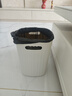 五月花手提壓圈垃圾桶大號12L奶黃家用客廳廚房衛(wèi)生間廁所家用垃圾桶 曬單實(shí)拍圖