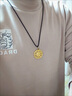八寶羅盤吊墜金包銀百搭男女不掉色高檔花絲國潮福字墜配繩送禮 【爆款】八寶羅盤｜克重12.85g 正品八寶羅盤【送金珠繩子可調(diào)節(jié)】｜送禮盒 曬單實拍圖
