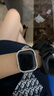 Apple/蘋果 Watch Series 10 智能手表GPS款42毫米玫瑰金色鋁金屬表殼淡桃粉色運動型表帶M/L MX1V3CH/B 曬單實拍圖
